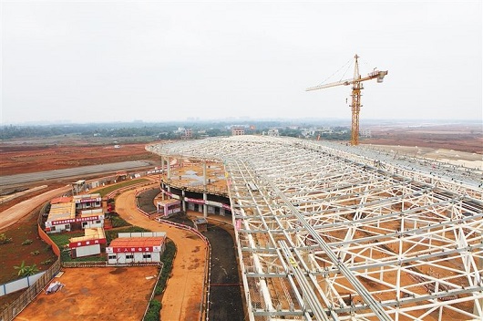 海口美蘭國際機場鋼結(jié)構(gòu)建筑應(yīng)用