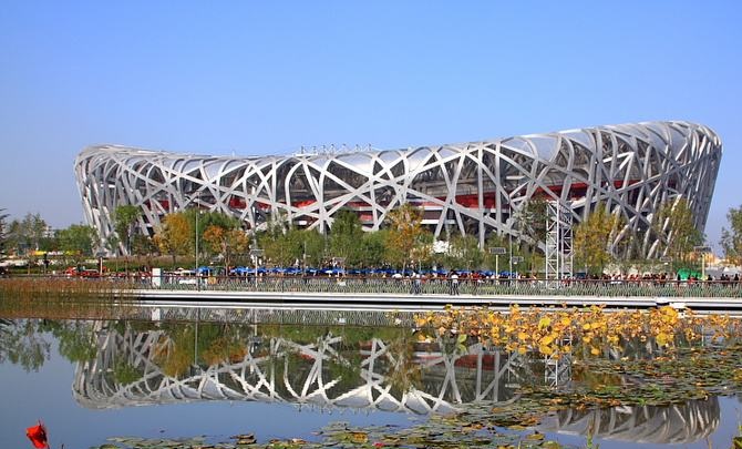 兩座奧運場館的對比,鳥巢失敗了